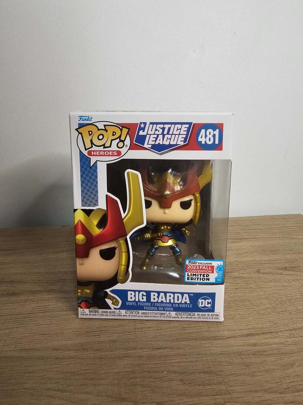 Funko Pop! Vinyl: DC Universe Big Barda 2023 New York Comic Convention New